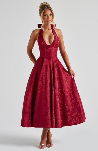 Rafaella – Sleeveless A-Line Midi Dress