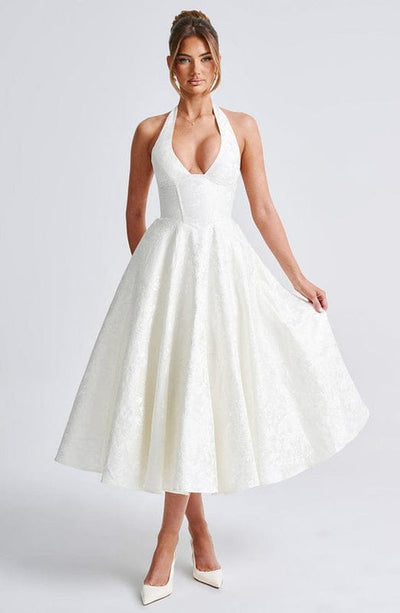 Rafaella – Sleeveless A-Line Midi Dress