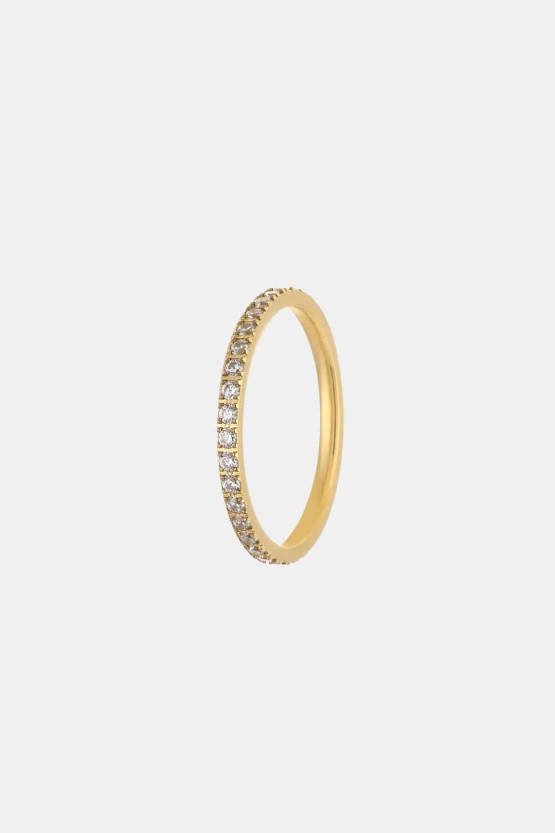 Raila – Gold Crystal Ring