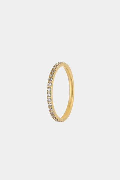 Raila – Gold Crystal Ring