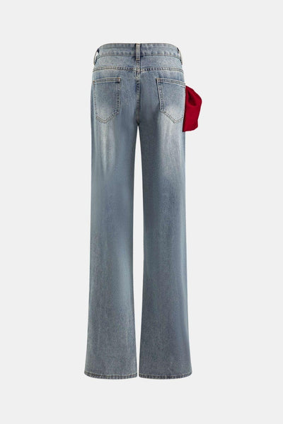 Rianne – Bow Detail Jeans