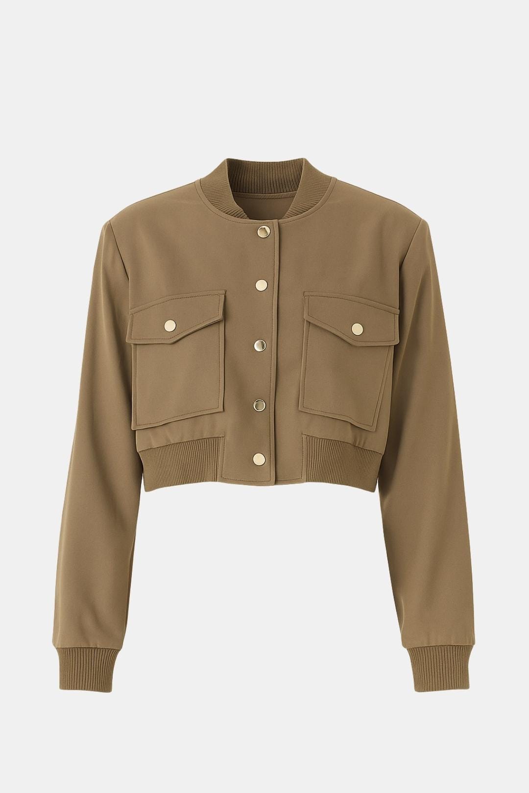 Rosa – Tailored Cropped Bomber Jacket
