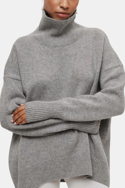 Roshan – Cloudless Sky Oversized Turtleneck Sweater