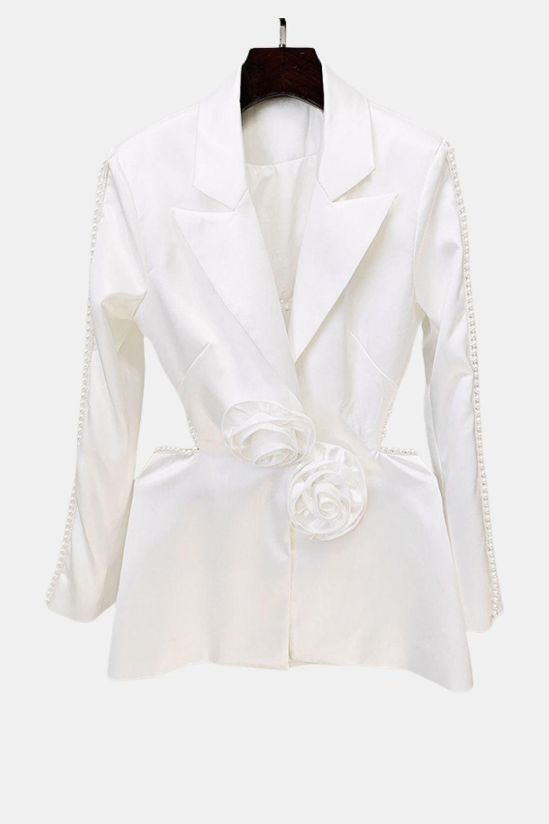 Rue – Pearl Embellished Blazer and Pants