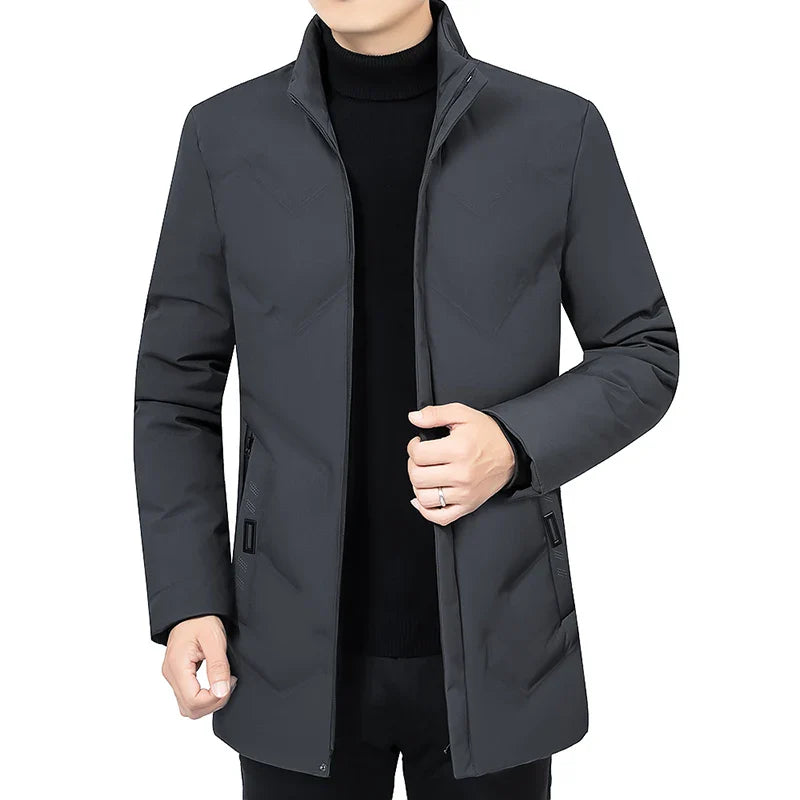 Men's Hooded Overcoat | Waterproof | Elegant and Functional