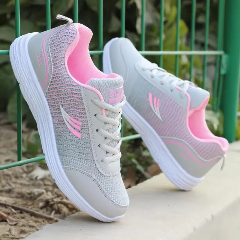 Breathable Mesh Sneakers | Vibrant Color-Block | Lightweight Comfort