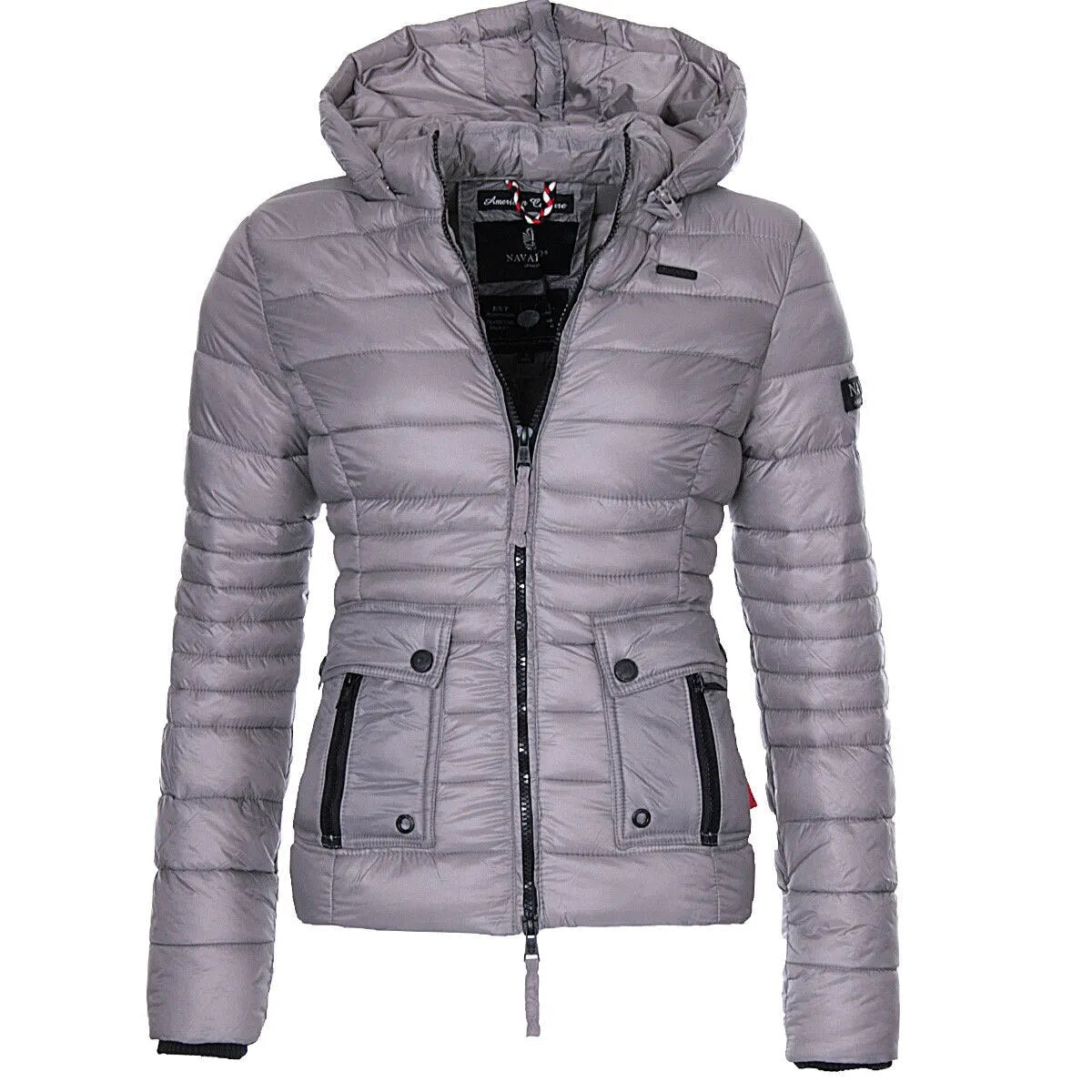 Women's Quilted Puffer Jacket | Hooded | Lightweight and Warm