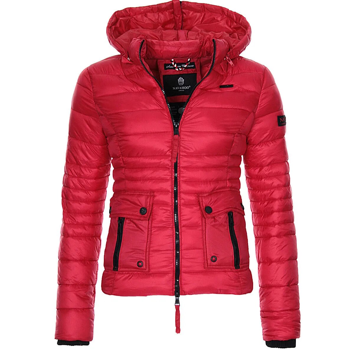 Women's Quilted Puffer Jacket | Hooded | Lightweight and Warm