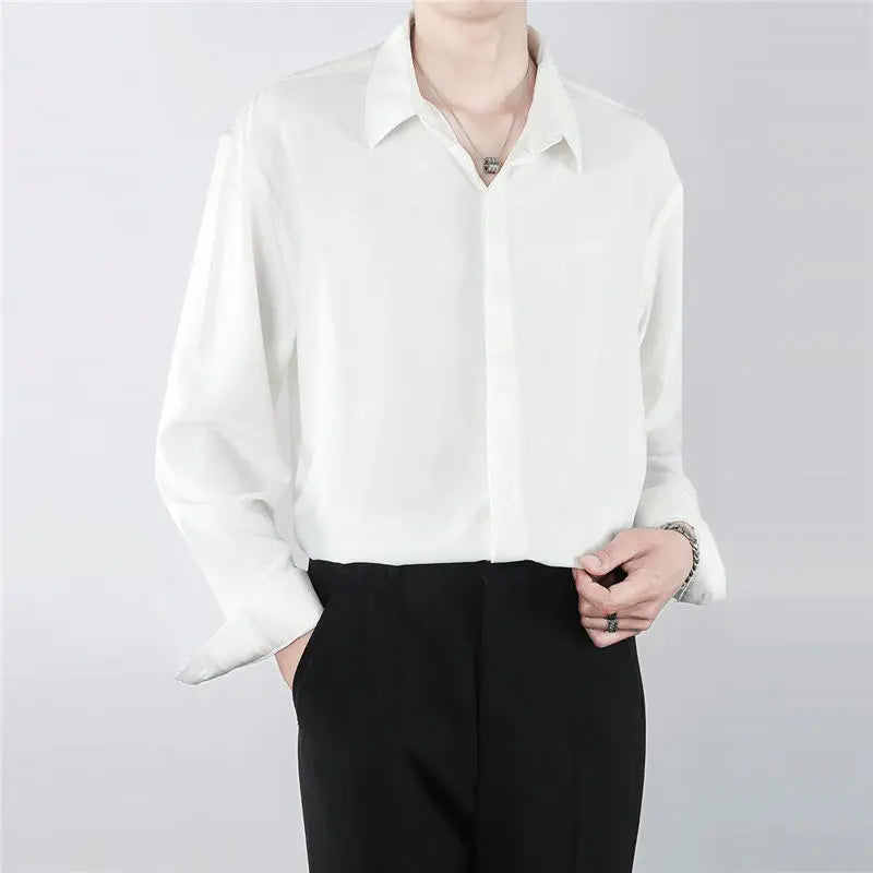 Classic Button-Down Shirt | Polyester | Modern and Versatile