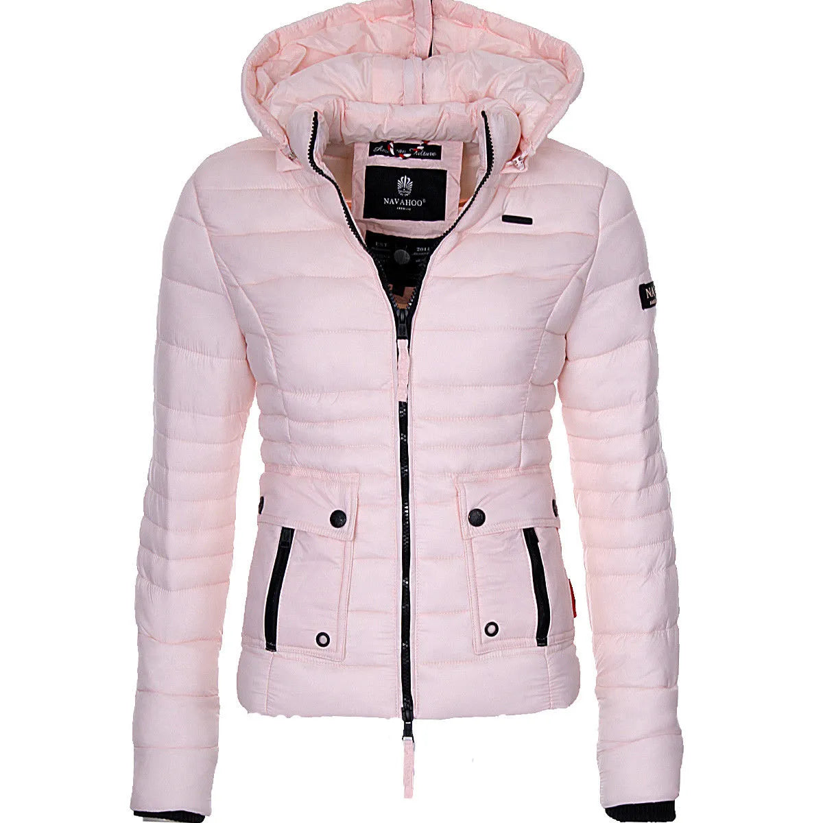 Women's Quilted Puffer Jacket | Hooded | Lightweight and Warm