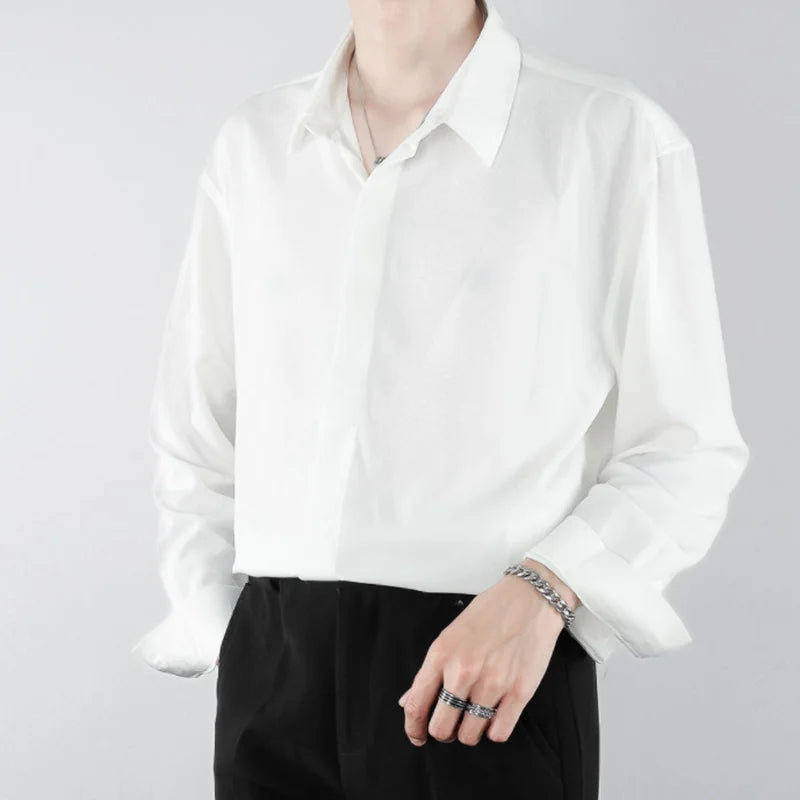 Classic Button-Down Shirt | Polyester | Modern and Versatile