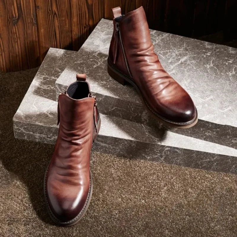 Chelsea Boots | Leather | Timeless Elegance