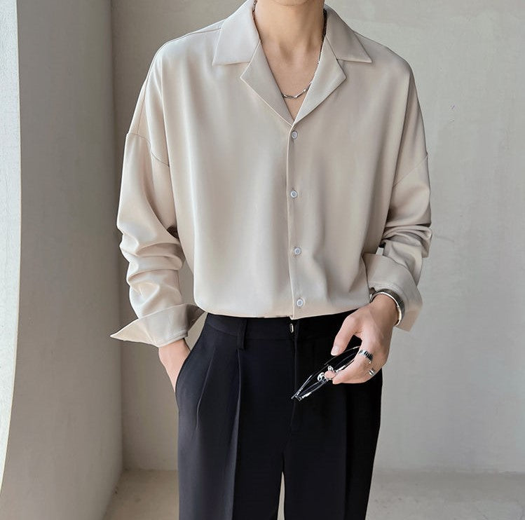 Minimalist Collared Shirt | Relaxed Fit | Timeless Design