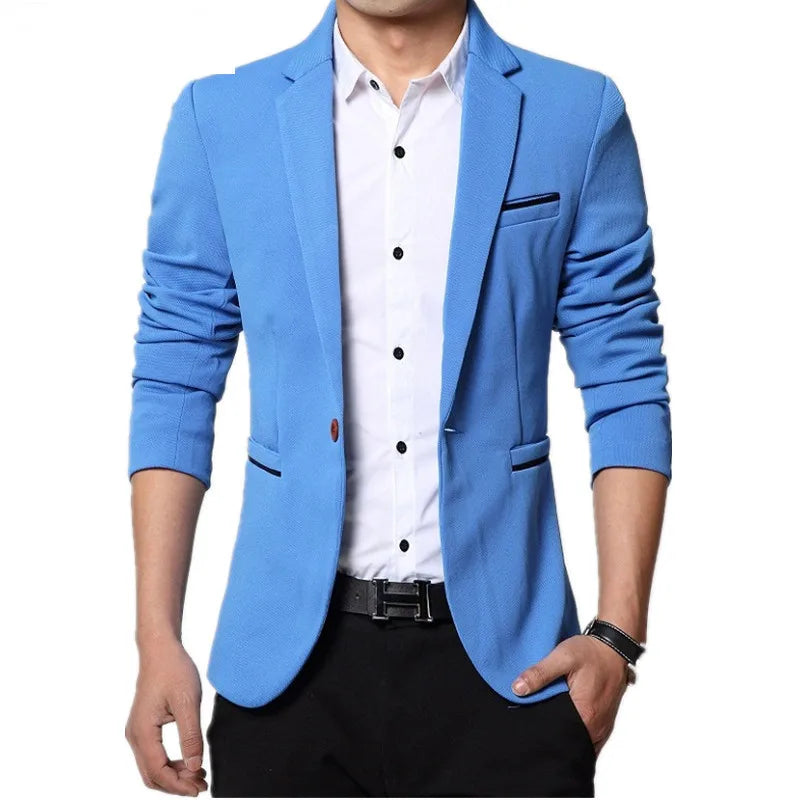 Men's Slim-Fit Blazer | Lightweight | Versatile and Stylish