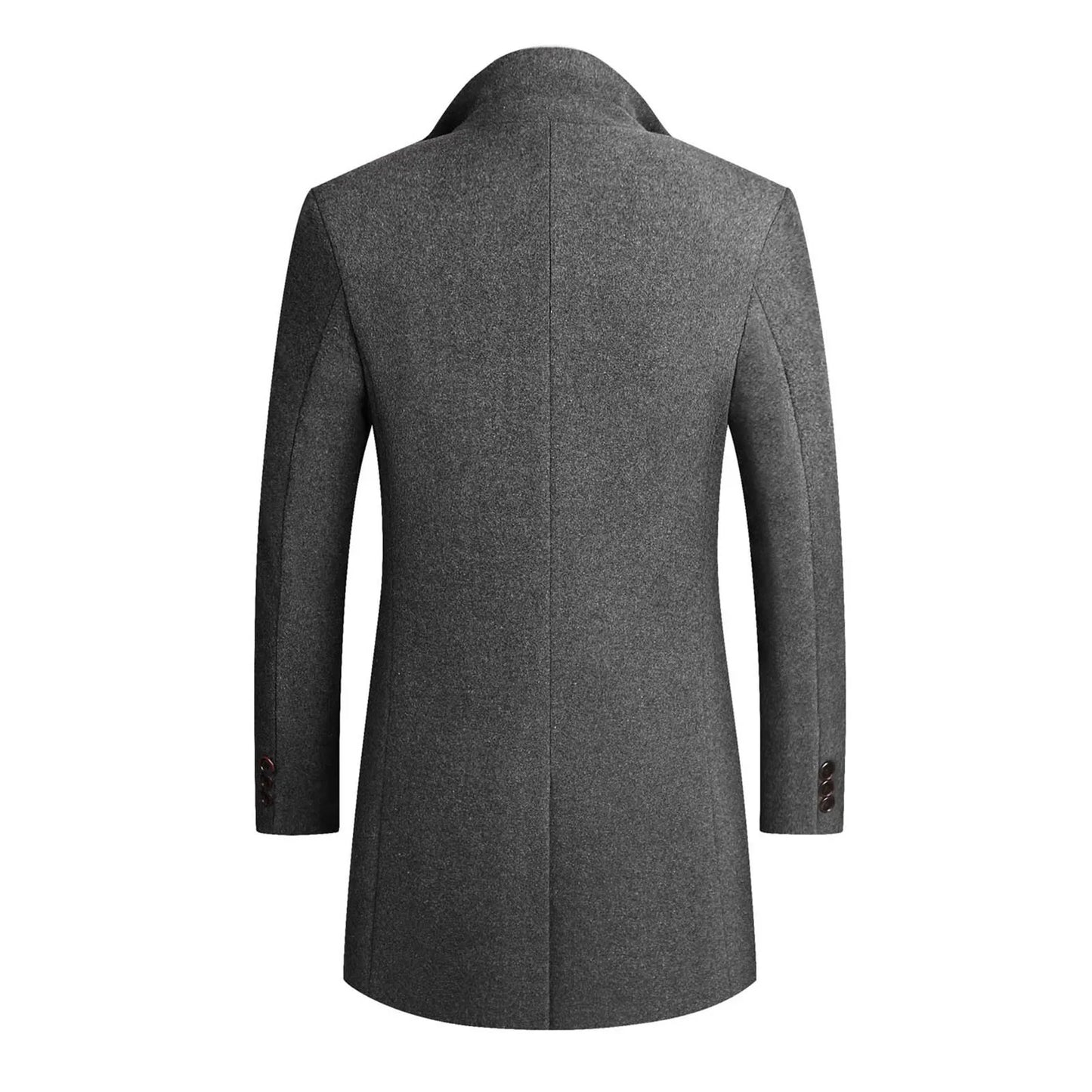 Tailored Overcoat | Wool Blend | Elegant and Warm