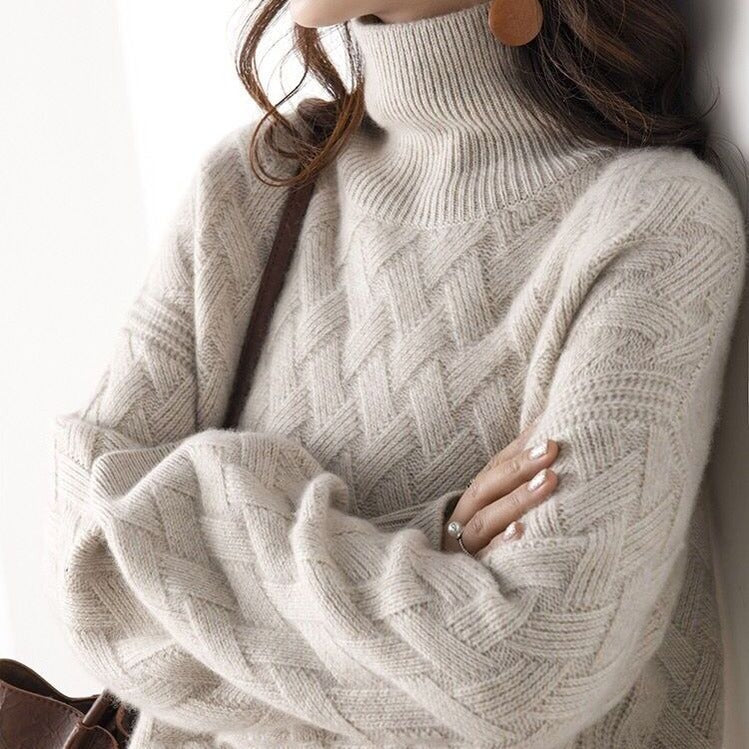 Cable-Knit Turtleneck Sweater | Classic and Cozy | Timeless Design