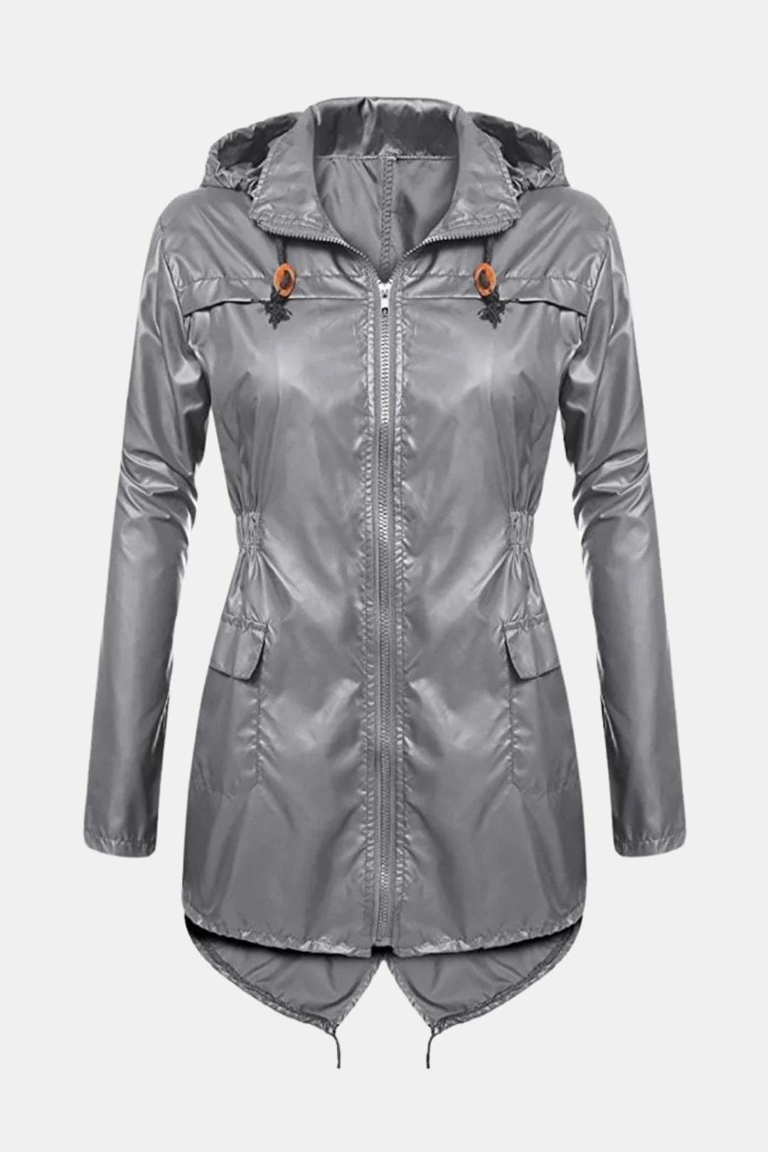 Scottie – Full Zip Trench Coat Rain Jacket