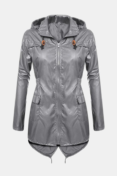 Scottie – Full Zip Trench Coat Rain Jacket