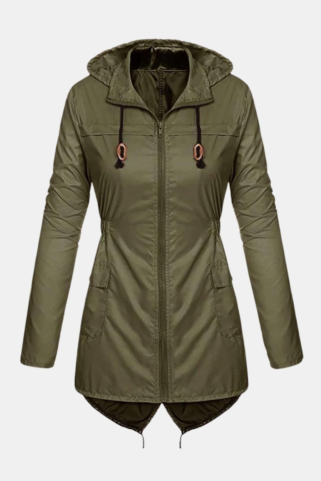 Scottie – Full Zip Trench Coat Rain Jacket