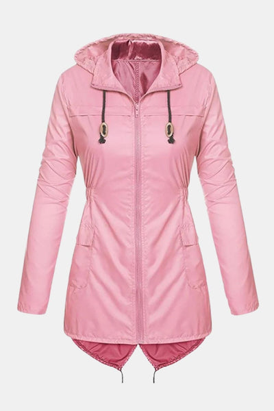 Scottie – Full Zip Trench Coat Rain Jacket