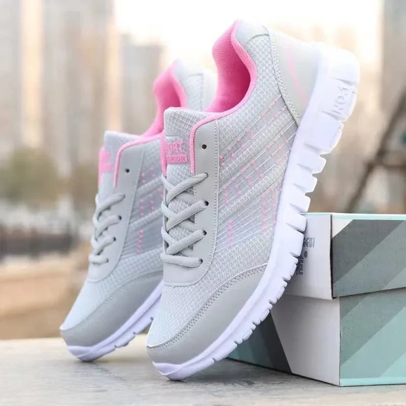 Breathable Mesh Sneakers | Vibrant Color-Block | Lightweight Comfort