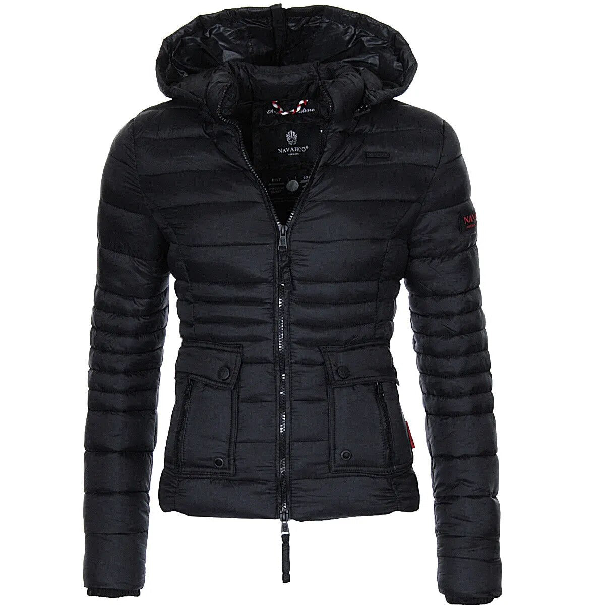 Women's Quilted Puffer Jacket | Hooded | Lightweight and Warm