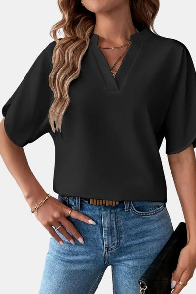 Serenya – Casual Chiffon Blouse