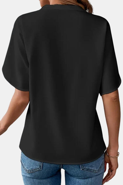 Serenya – Casual Chiffon Blouse