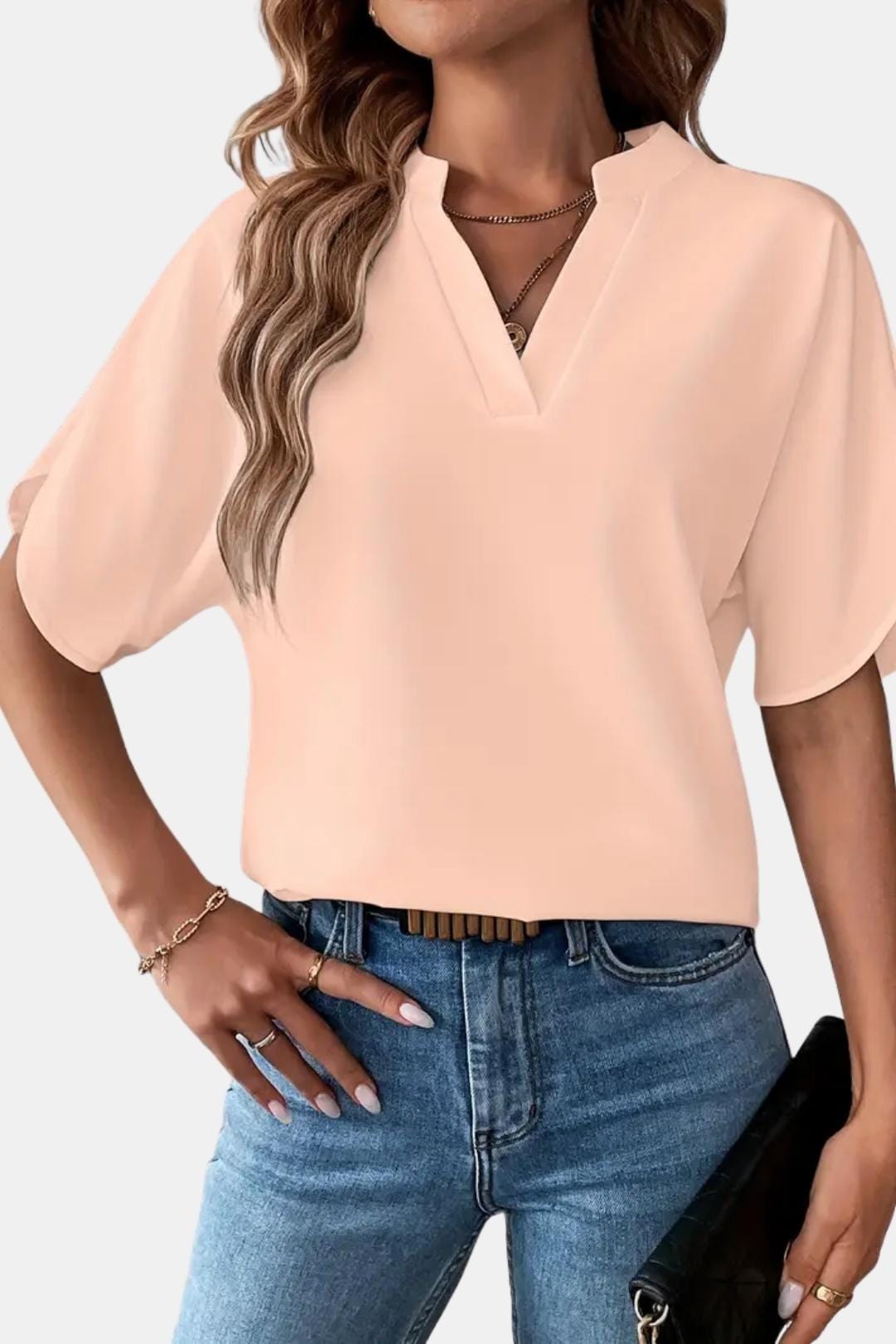 Serenya – Casual Chiffon Blouse