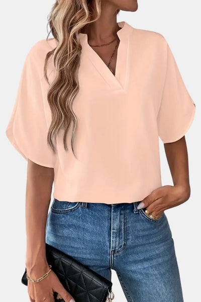 Serenya – Casual Chiffon Blouse
