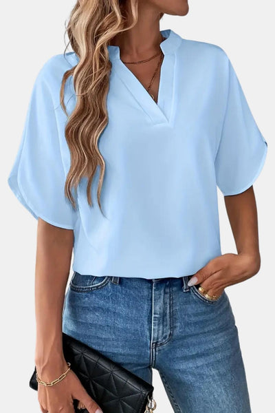 Serenya – Casual Chiffon Blouse