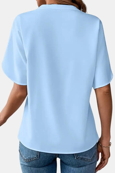 Serenya – Casual Chiffon Blouse