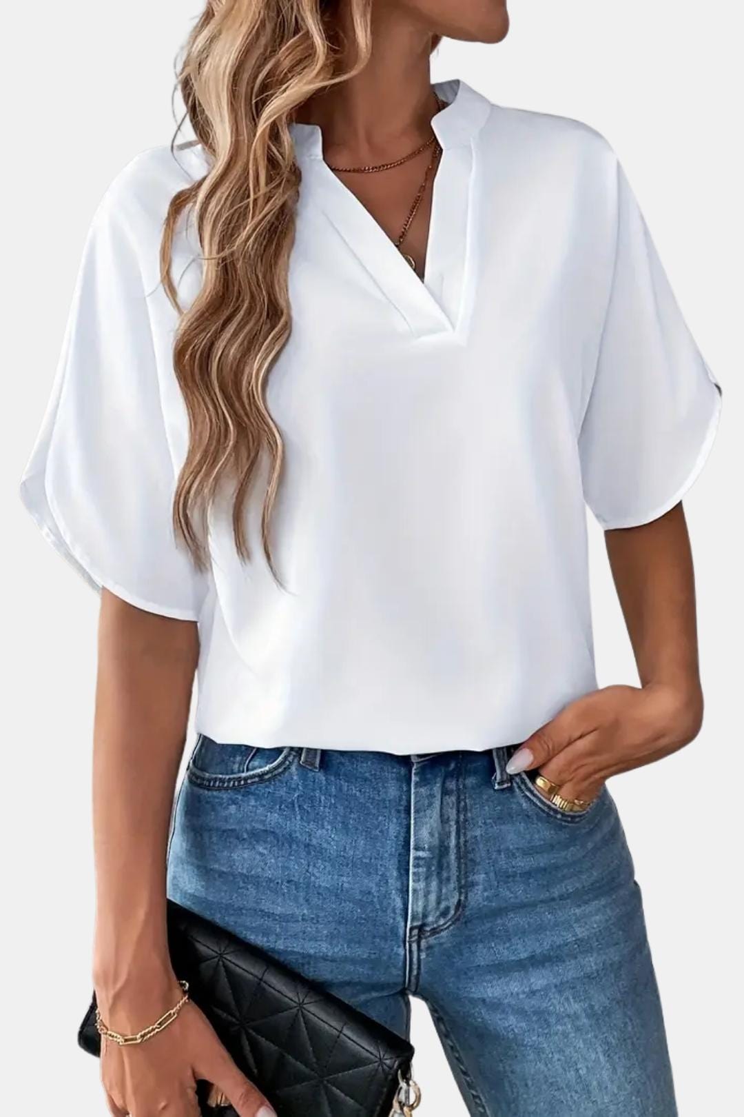 Serenya – Casual Chiffon Blouse