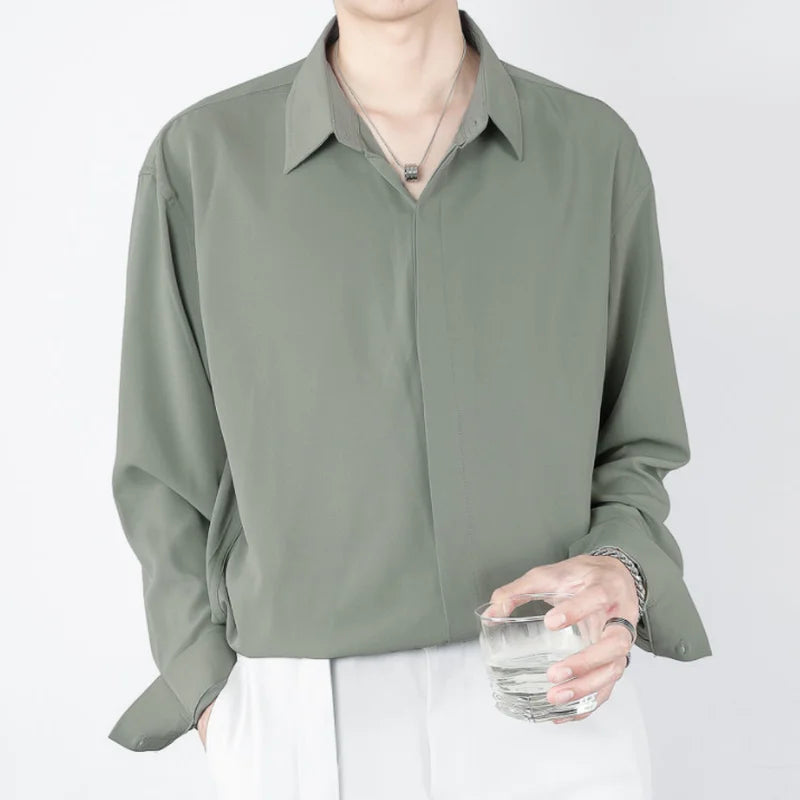 Classic Button-Down Shirt | Polyester | Modern and Versatile