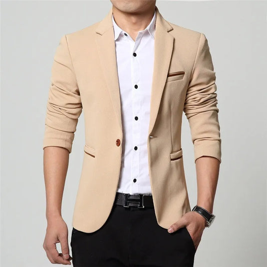 Men's Slim-Fit Blazer | Lightweight | Versatile and Stylish