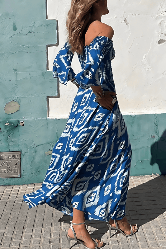 Sorella – Printed Boho Maxi Dress