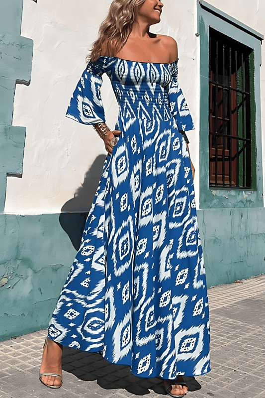 Sorella – Printed Boho Maxi Dress