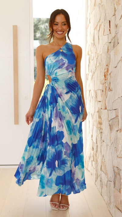 Marisse – Floral Maxi Dress | Cut-Out Detail & Flattering Fit