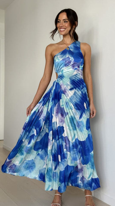Marisse – Floral Maxi Dress | Cut-Out Detail & Flattering Fit