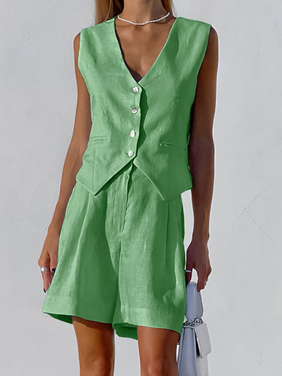 Lily – Women's Shorts Set with Effortless Style | Comfortably Soft