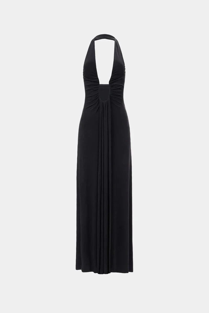 Thalia – Sleeveless Ribbed Maxi Dress