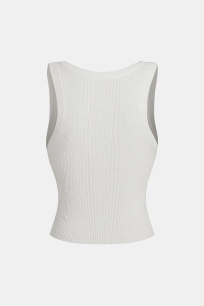 Trina – Solid Ribbed Knitted Top