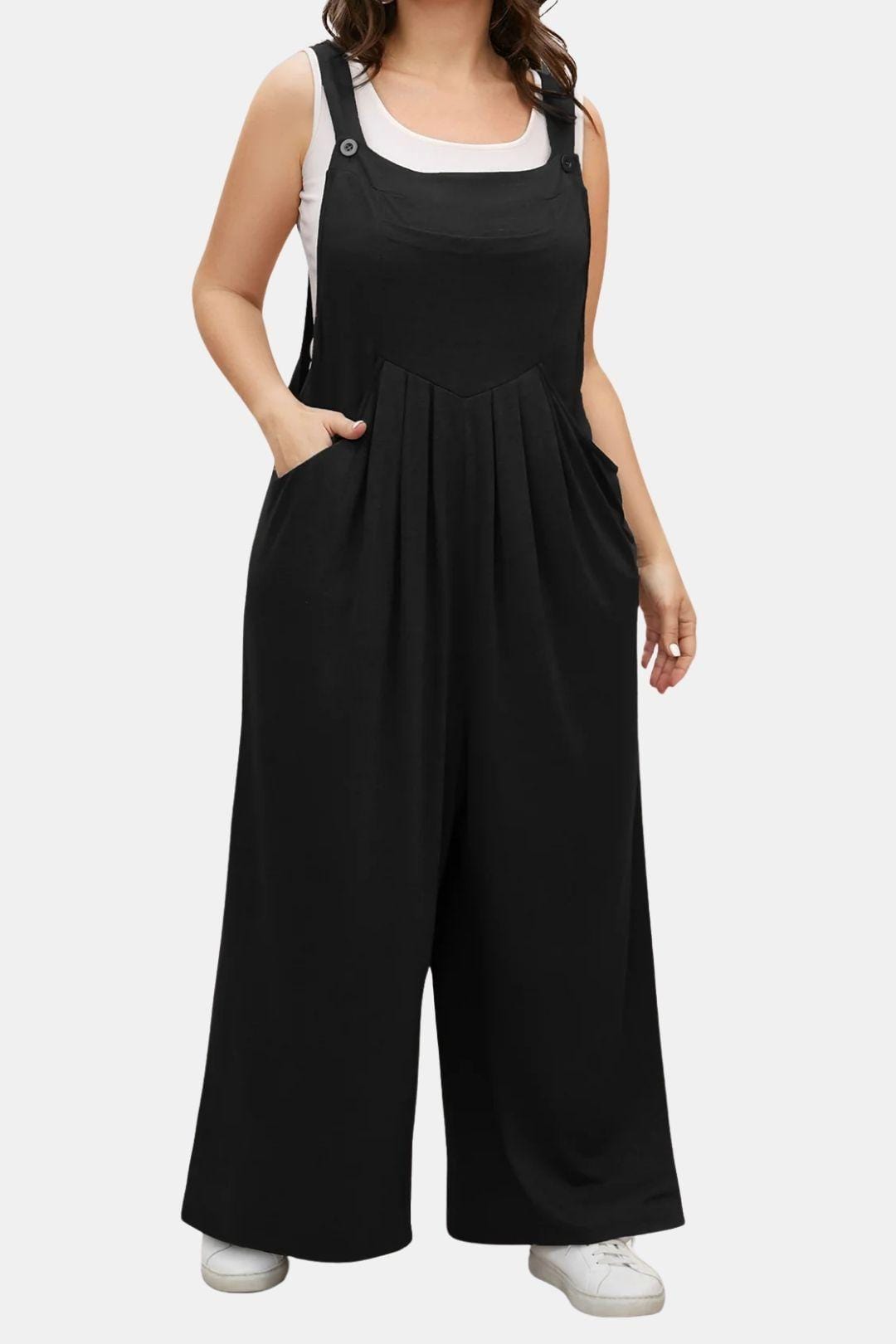 Valenza – Supersoft Pleated Jumpsuit