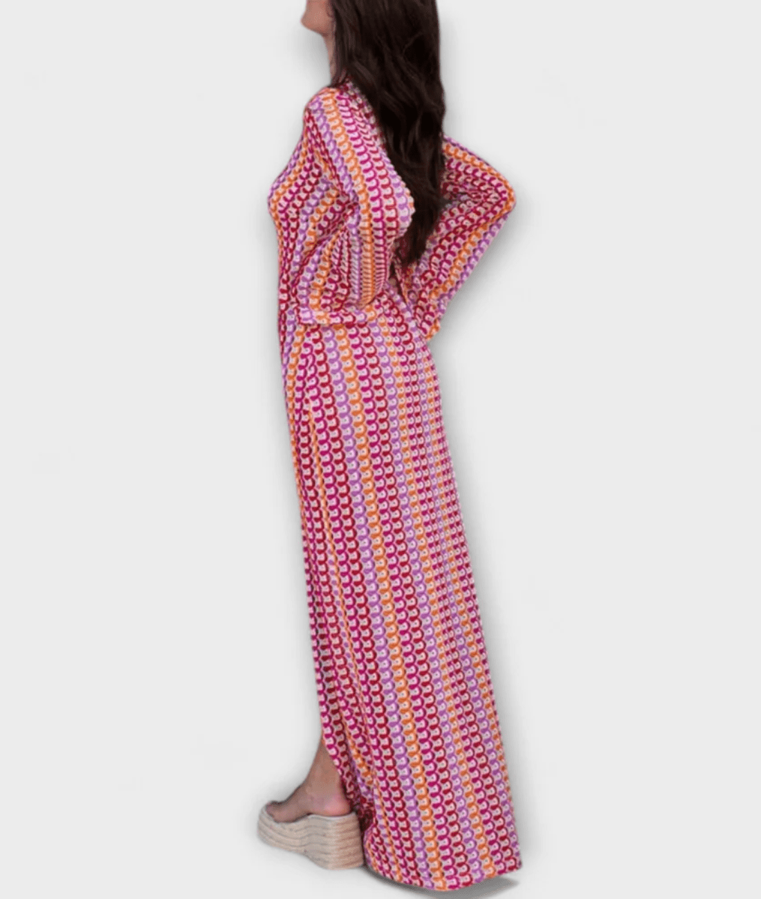 Valetta – V-Neck Maxi Dress
