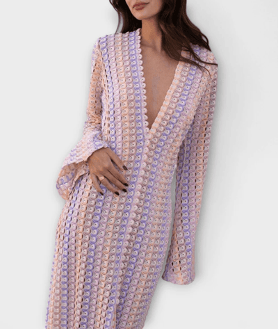 Valetta – V-Neck Maxi Dress
