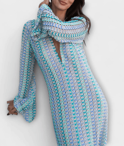 Valetta – V-Neck Maxi Dress
