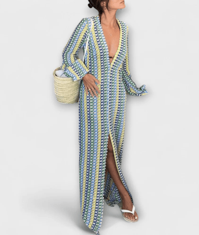 Valetta – V-Neck Maxi Dress