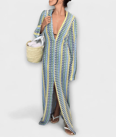 Valetta – V-Neck Maxi Dress