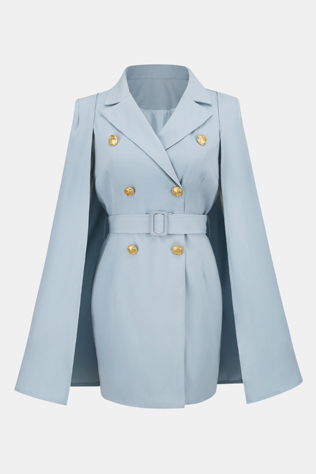 Virella – Blazer Dress with Cape Detail
