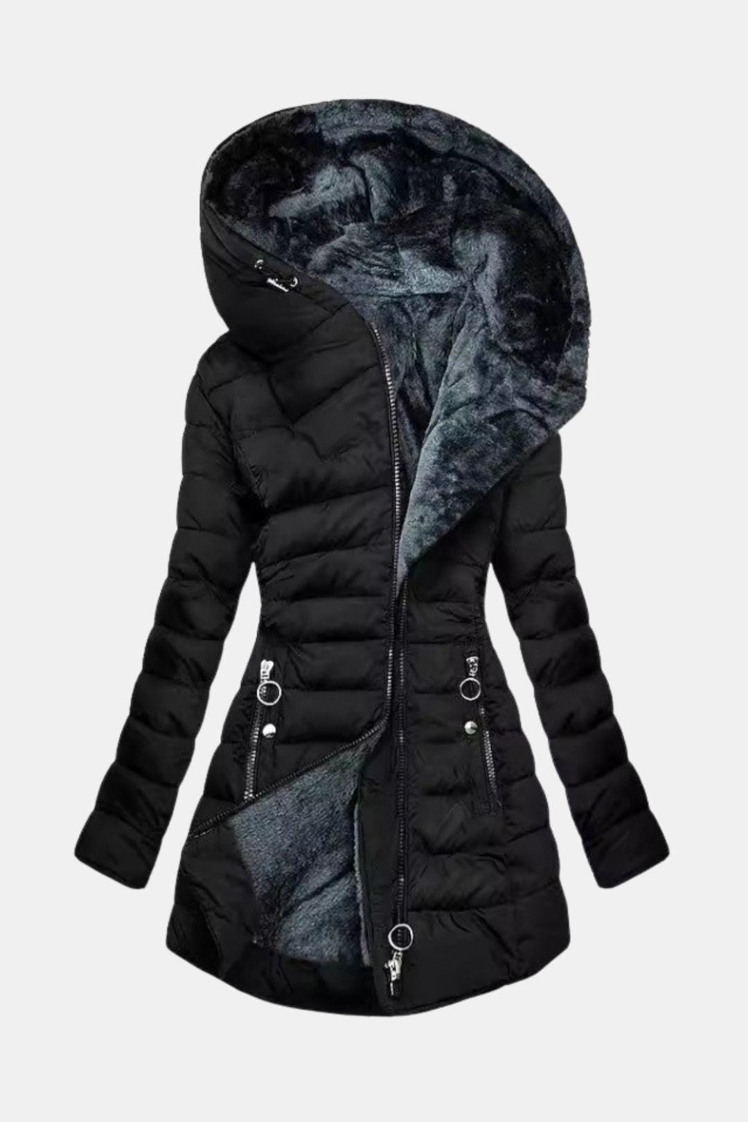 Vivianne - Waterproof Faux-Fur Winter Coat
